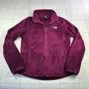 The North Face Jacket Womens Medium Purple Osito Full Zip Fleece Jewel Outdoor